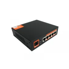 Коммутатор управляемый L2 с обл. упр. 4х1Гбит/с (RJ45 с PoE+) 1х1Гбит/с (RJ45) Uplink 1х1Гбит/с SFP Uplink 52Вт