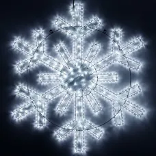 Фигура ARD-SNOWFLAKE-M11-1250x1200-604LED White 230V, 36.5W Ardecoled, IP65