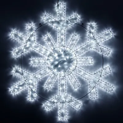 Фигура ARD-SNOWFLAKE-M11-1250x1200-604LED White 230V, 36.5W Ardecoled, IP65