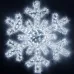 Фигура ARD-SNOWFLAKE-M11-1250x1200-604LED White 230V, 36.5W Ardecoled, IP65
