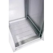 Шкаф телекоммуникационный напольный ЭКОНОМ 48U (600 х 1000) дверь стекло, дверь металл