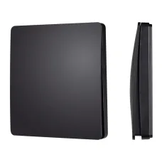Панель управления кнопочная INTELLIGENT ARLIGHT KINETIC-801-22-1G-WP-SUF Black (No battery, IP67, 433Mhz) (IARL, IP67 пластик, 3 года)