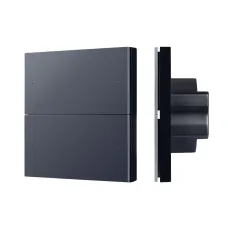 Панель управления кнопочная INTELLIGENT SMART-ZB-801-22-1G-4SC-MULTI-IN Black 230V IARL, IP20, пластик, 5 лет