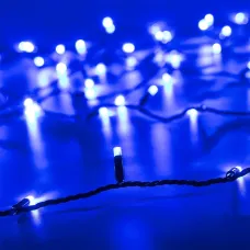 Гирлянда светодиодная декоративная ARD-STRING-CLASSIC-10000-BLACK-100LED-STD BLUE 230V, 7W ARDCL, IP65