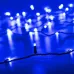 Гирлянда светодиодная декоративная ARD-STRING-CLASSIC-10000-BLACK-100LED-STD BLUE 230V, 7W ARDCL, IP65