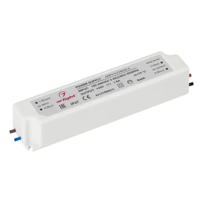 Блок питания ARPV-LV24035-A (24V, 1.5A, 35W) ( IP67 Пластик, 3 года)