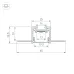 Профиль SL-LINIA20-FANTOM-2500 WHITE (Алюминий)