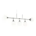 Светильник подвесной Maytoni Erich MOD221-PL-05-N E14х5х40W Никель