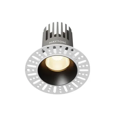 Встраиваемый светильник Dip DL121-15W-3K-TRS-B Черный