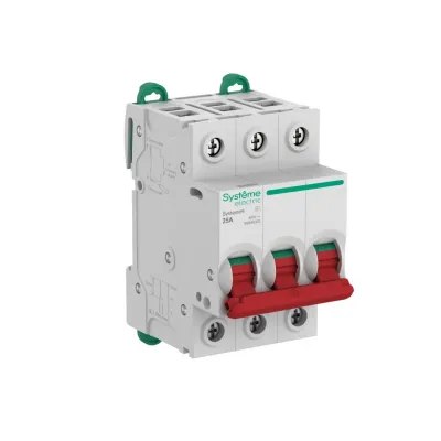 Выключатель нагрузки (ВН) 3P 25A 400В Systeme9