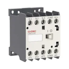 Миниконтактор YON DMC012 12A 5,5кВт AC3 3P кат. 24В DC 1НО