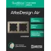 ATLASDESIGN AIR 2-постовая РАМКА, ШАМПАНЬ/дымчатый белый