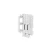 Корпус встраиваемый с прозрачной дверью 3ряд/36мод 2 розетки City9 Box IT к