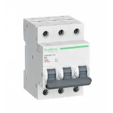 Автоматический выключатель C 4A 3P 4,5kA City9 Set