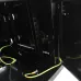 Шкаф настенный разборный 19`` 9U, перфорированная дверь, 600х450, черный RAL 9005