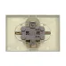 Розетка двухместная UNIVersalсерия Афина б/з, с/у, 16А, 220В, слоновая кость (ivory) (еврослот), механизм