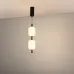 Светильник SP-CARAMELA-HANG-R120-7W Warm2700, BK, 300 deg, 230V, IP20, Натуральный шелк, 3 года