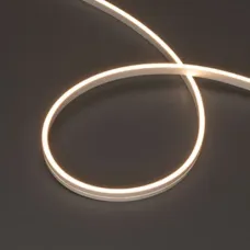 Лента светодиодная герметичная MOONLIGHT-SIDE-A168-04x10mm 24V Warm3000 (7.2 W/m, IP65, 0.5m, wire x1) (ARL, 168 LED/m)