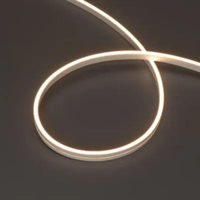 Лента светодиодная герметичная MOONLIGHT-SIDE-A168-04x10mm 24V Warm3000 (7.2 W/m, IP65, 0.5m, wire x1) (ARL, 168 LED/m)