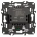 Розетка ЭРА Elegance 14-4108-01 2P+E 16A-250В со шторками с USB type-A+C 5В-3А белый