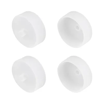 Заглушка WPH-FLEX-D40-360deg WHITE с отверстием (Силикон)