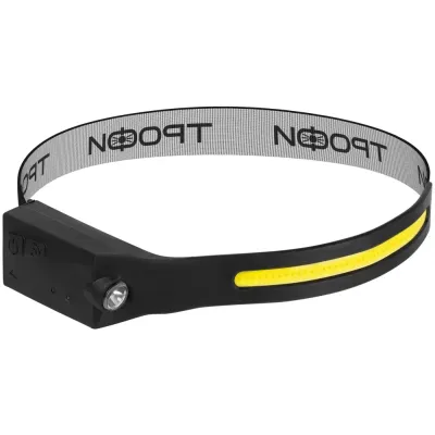 Фонарь налобный светодиодный Трофи GA-104 Kiber-simple аккумуляторный 5 Вт COB + 3 Вт LED сенсорное управление