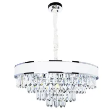 Люстра подвесная DIADEM E14 8х60Вт Металл Хром