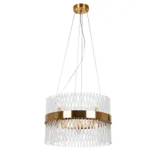 Подвесная люстра Arte Lamp ACAPULCO A1073LM-10PB G9 10*40Вт Металл Медный