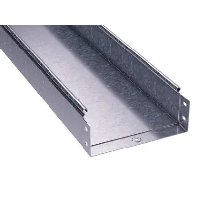 Лоток 500х80 L 3000 толщ. 1,5 мм, цинк-ламельный