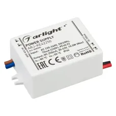 Блок питания ARJ-KE42250 (11W, 250mA, PFC) (ARL, IP44 Пластик, 5 лет)