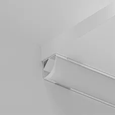 Профиль угловой для ленты SURFACE Алюминий Серый