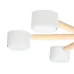 Потолочная люстра Arte Lamp TENDA A1624PL-6WH GX53 6*12Вт Металл||Дерево Белый||Бежевый