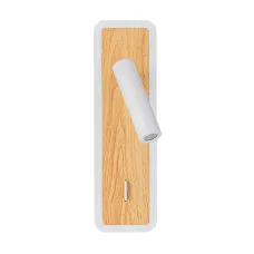 Бра WOOD LED 3Вт Металл Белый