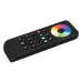 Пульт SMART-R43-RGBW Black 4 зоны, 2.4G ARL, IP20 пластик, 5 лет