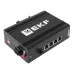 Коммутатор промышленный неуправляемый U-1GX/SFP-4GTP, 1 порт 1000Base-X SFP, 4 порта 10/100/1000Base-T(X) RJ45 c PoE, монтаж на динрейку TSX EKF