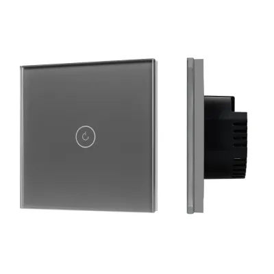 Выключатель сенсорный SWT-OMALI-S01-ZB-GR 250V, 10A, Zigbee Стекло