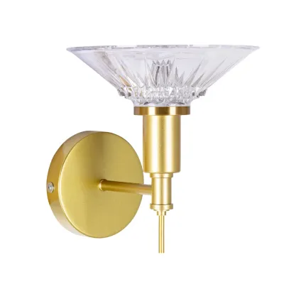 Бра Arte Lamp ALESSIA LED 1х8Вт металл золотистый