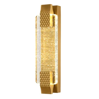 Светильник настенный SNOWDROP LED 6Вт Металл Золото