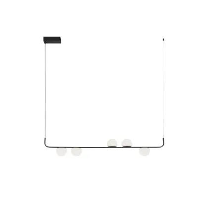 Светильник подвесной POPLAR LED 56Вт Металл Чёрный