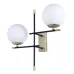 Бра Arte Lamp ARKAB E14 2х40Вт Металл Чёрный