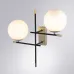 Бра Arte Lamp ARKAB E14 2х40Вт Металл Чёрный
