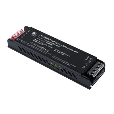 Блок питания 24V 150W 6.25А STANDART Алюминий Чёрный
