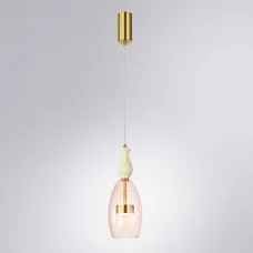 Светильник подвесной CORAL LED 8Вт Металл Латунь