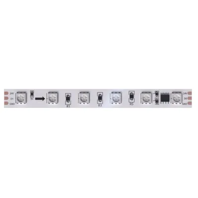 Светодиодная лента 24V 14,4W/m (на канал 4,8W/m) RGB 5м IP20 SPI