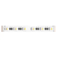 Светодиодная лента 24V 14,4W/m (на канал 3,6W/m) RGB+W 3000К 5м IP20 TAPE A2406012-02-RGB3K