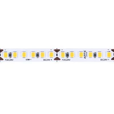Лента светодиодная 14.4Вт/м 24В 3000К IP20 180 LED/м