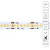 Лента светодиодная 19.2Вт/м 24В 3000К IP20 240 LED/м