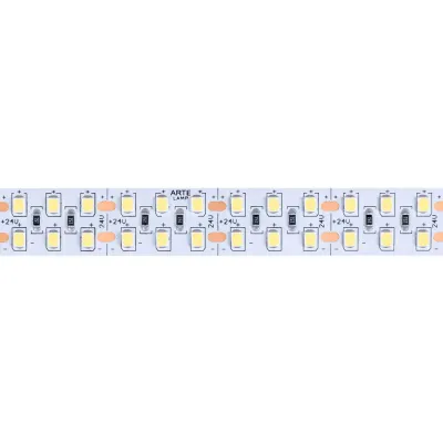 Лента светодиодная 20Вт/м 24В 6000К IP20 240 LED/м