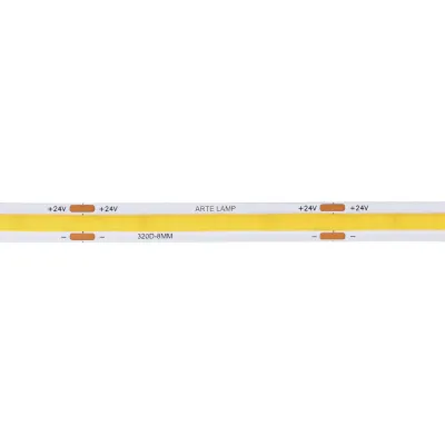 Лента светодиодная 10Вт/м 24В 4000К IP20 320 LED/м