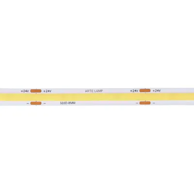 Лента светодиодная 10Вт/м 24В 6000К IP20 320 LED/м